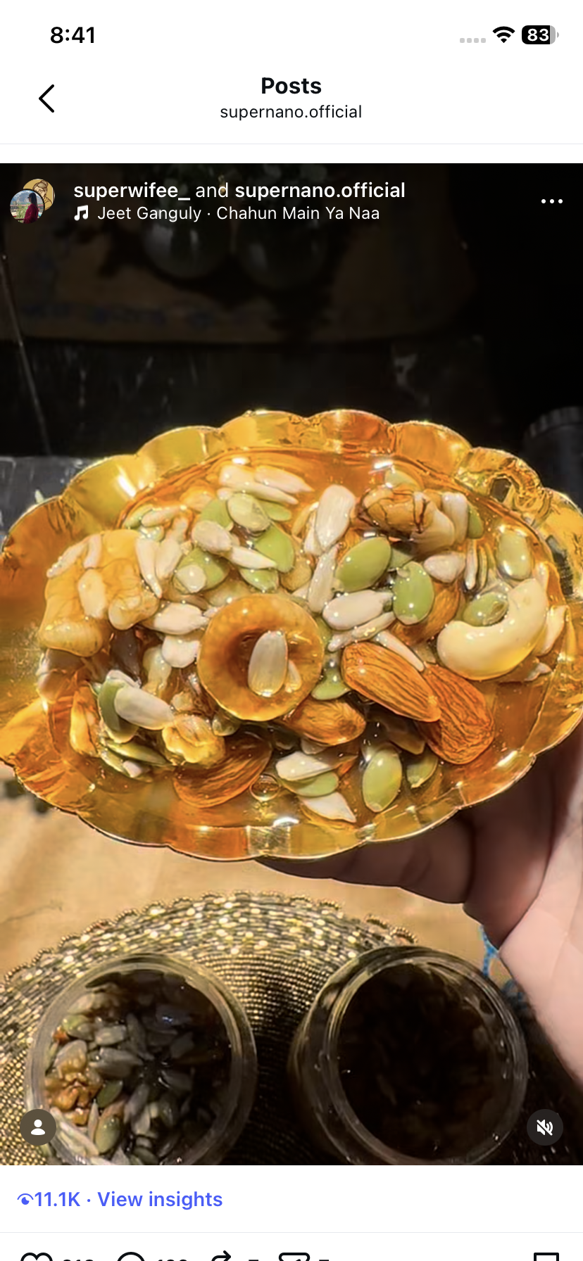 Nano's Mixed Honey Nuts
