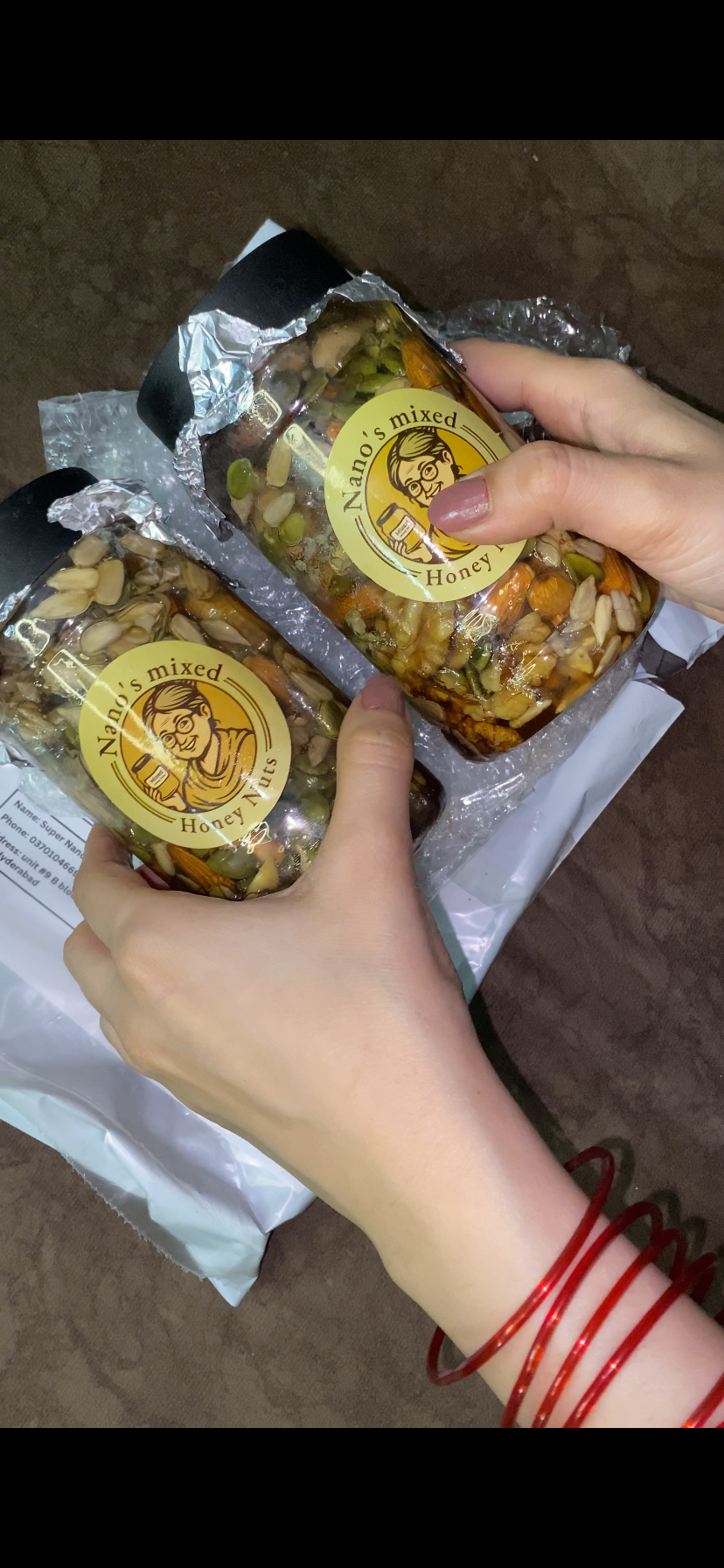 Nano's Mixed Honey Nuts