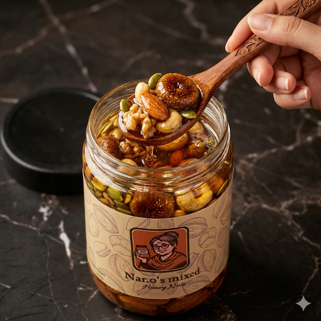 Nano's Mixed Honey Nuts