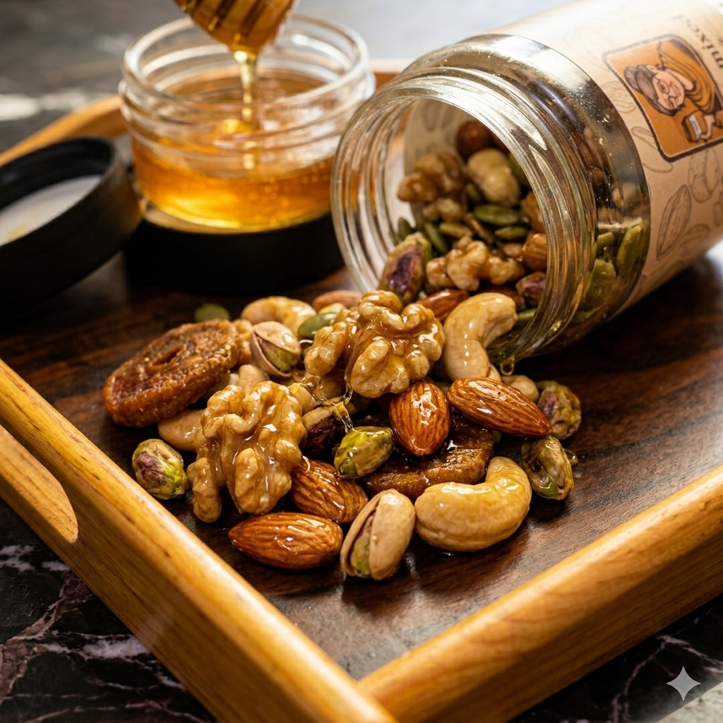 Nano's Mixed Honey Nuts