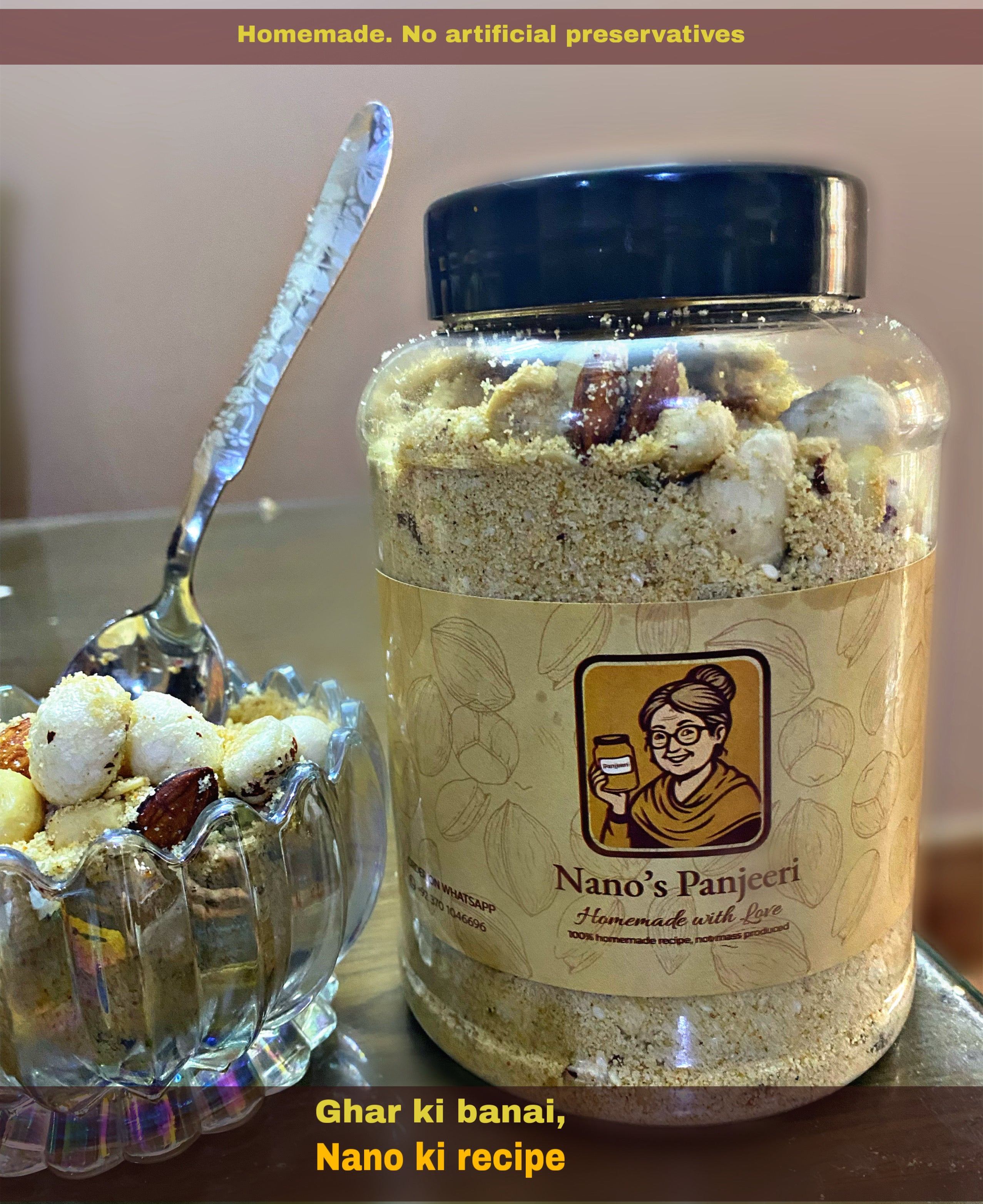 Nano’s Traditional Homemade Panjeeri